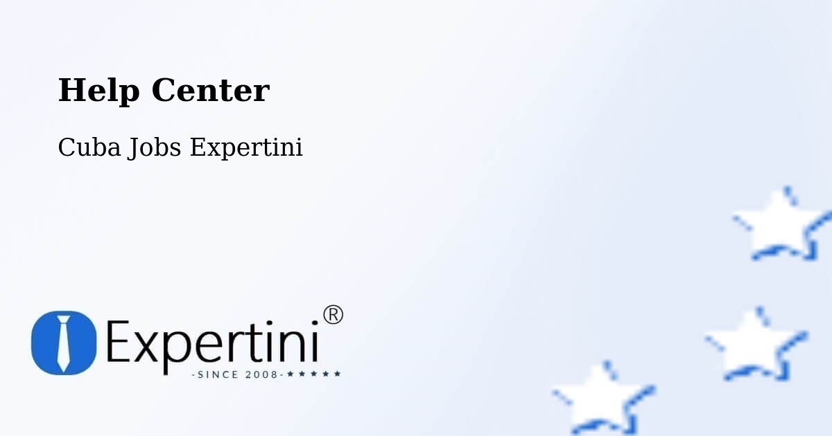 Help Center – Río Cauto - Cuba Jobs Expertini