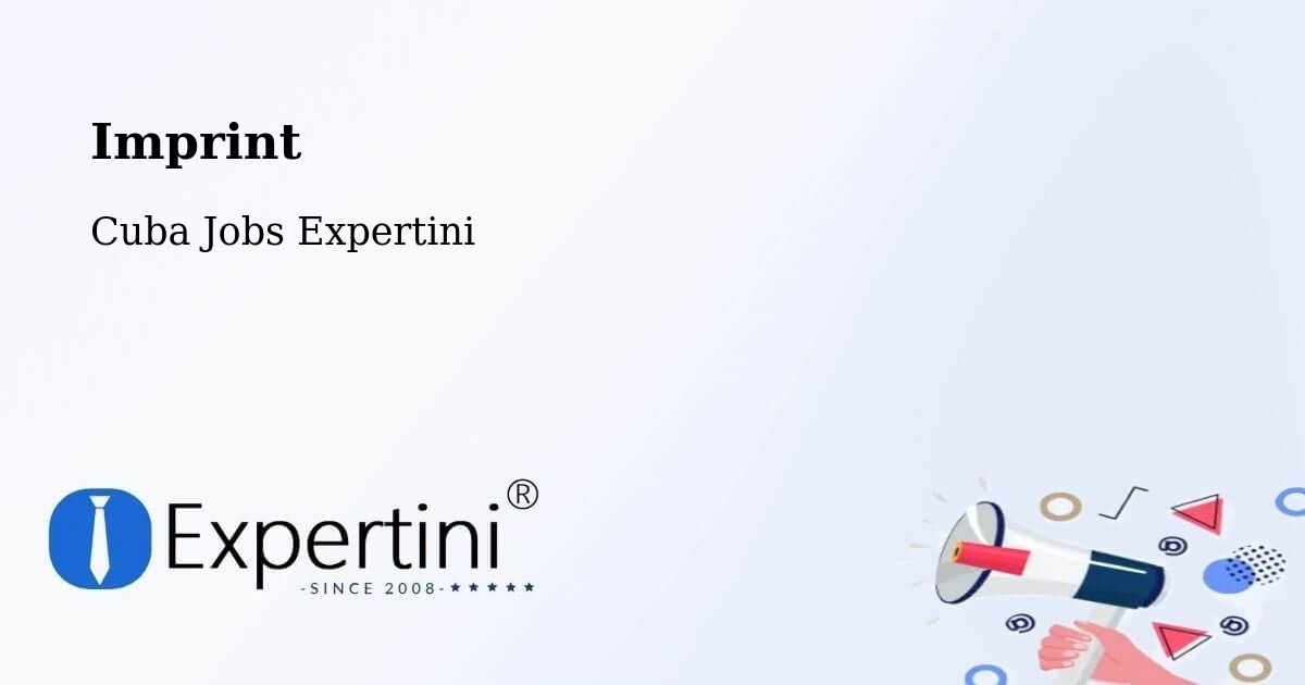 Imprint – Río Cauto - Cuba Jobs Expertini